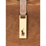 Mini Polo ID suede shoulder bag 5