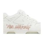 Кроссовки Off-White Wmns Out of Office 'For Walking - White Pink' 2023 2