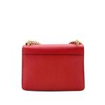 Маленькая сумка через плечо Chain Flap Bag Saffiano Leather 2
