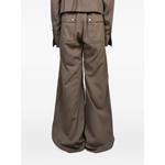 Bela drawstring wide-leg wool trousers 4