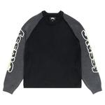 Свитера Stussy Two Tone Raglan Sweater 'Черный' 1