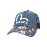 Кепки Palace x Evisu Denim And Mesh Trucker 'Stone Wash' 1