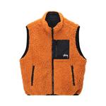 Жилеты Stussy Sherpa Vest 'Orange' 1
