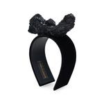 x HIZUME velvet-finish headband 1