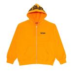 Толстовки Supreme Mister Cartoon Zip Up Hooded Sweatshirt 'Мандариновый' 1