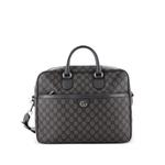 Портфель Ophidia Zip Around Pocket Briefcase GG Coated Canvas Medium 1