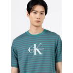 Свободная футболка с монограммой и полоской - Calvin Klein Jeans 3