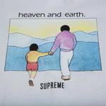 Футболки Supreme Heaven And Earth T-Shirt 'White' 2