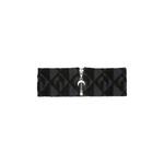 Чокеры Marine Serre Textured Knit Moon Lozenge Choker 'Black/Grey' 2