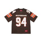 Топы Supreme Sequin Football Jersey «Brown» 1