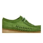 Кроссовки Clarks Supreme x Woven Wallabee 'Green' 2