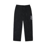 Брюки Stussy x Nike Stripe Wool Pant «Черный» 2