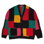 Кардиганы Supreme Patchwork Cable Knit Cardigan 'Black' 1