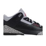 Шиповки Air Jordan 3 Retro TD Cleat 'Black Cement' 2