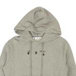 Худи Off-White Marker Slim Hoodie 'Melange Grey/Blue' 3