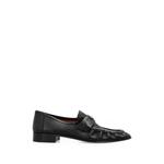 Letti heart-motif leather loafers 1