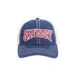 Кепки Stussy Mid-Depth Burly Threads Trucker 'Navy' 1