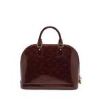 Alma PM Monogram Vernis leather tote bag 2