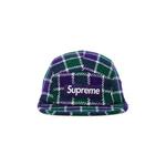 Кепки Supreme Harris Tweed Camp Cap 'Green Plaid' 1