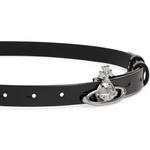Ремни Vivienne Westwood Small Orb Buckle Belt 'Black' 2
