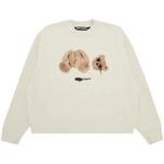 Свитеры Palm Angels Spray Bear Crewneck 'Grey/Brown' 1