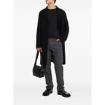 Однобортное пальто с заостренными лацканами 2