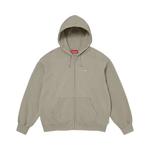 Худи Supreme Small Box Zip Up Hooded Sweatshirt 'Grey' 1
