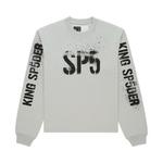 Футболка с длинным рукавом Sp5der Wwweb Long-Sleeve 'Sport Grey' 1
