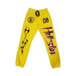 Hellstar Greatest Hits Racer Sweatpants 'Желтый' 1