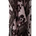 floral-print logo-detail scarf 2
