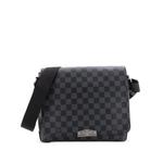 Сумка через плечо District NM Messenger Bag Damier Graphite PM 1