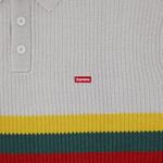 Поло Supreme Small Box Polo Sweater 'Серый' 3