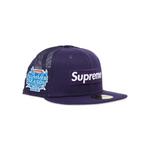 Бейсболки Supreme Box Logo Mesh Back New Era 'Purple' 2
