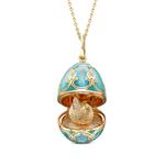 Колье Heritage Hen Surprise из желтого золота с бриллиантами 2