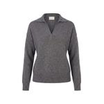 cashmere v-neck collar sweater 1