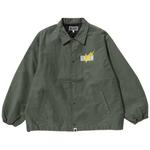 Куртки-коуч BAPE x Union Pigment Dyed Coach Jacket 'Olive Drab' 1