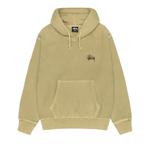 Худи Stussy Basic Hoodie Pigment Dyed 'Elm' 1