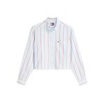 Укороченная рубашка из саржи свободного кроя - Tommy Jeans 5