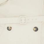Плащи Courrèges Strap Iconic Trench Coat 'Мастиковый Серый' 3