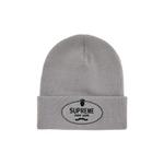 Шапки-бини Supreme Crest Beanie 'Grey' 1