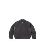 quilted-design bomber jacket 2