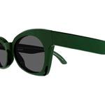 Солнцезащитные очки Balenciaga Cat Eye 'Green/Grey' 3