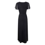 Платье макси с оборками 2