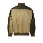 blouson jacket with ribbed trims and zippered sleeve pocket 2