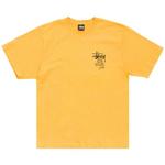Футболки Stussy High Rollers Pigment Dyed T-Shirt 'Marigold' 1