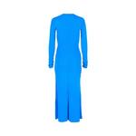 Длинные платья Givenchy Ruched Maxi 'Aquamarine' 2