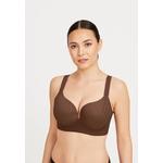 Набор из 3 бюстгальтеров Wynter Plus Size Wireless Bra Bundle: тауп, черный, коричневый 4