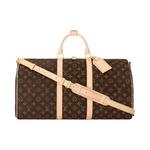 Сумки-дафлы Louis Vuitton Keepall Bandoulière 50 'Brown Monogram Canvas' 1