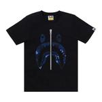 Топы BAPE Color Camo Shark Tee 'Black/Navy' 1