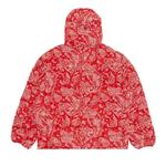 Пуховики Supreme Micro Down Half Zip Hooded Pullover «Red Paisley» 2